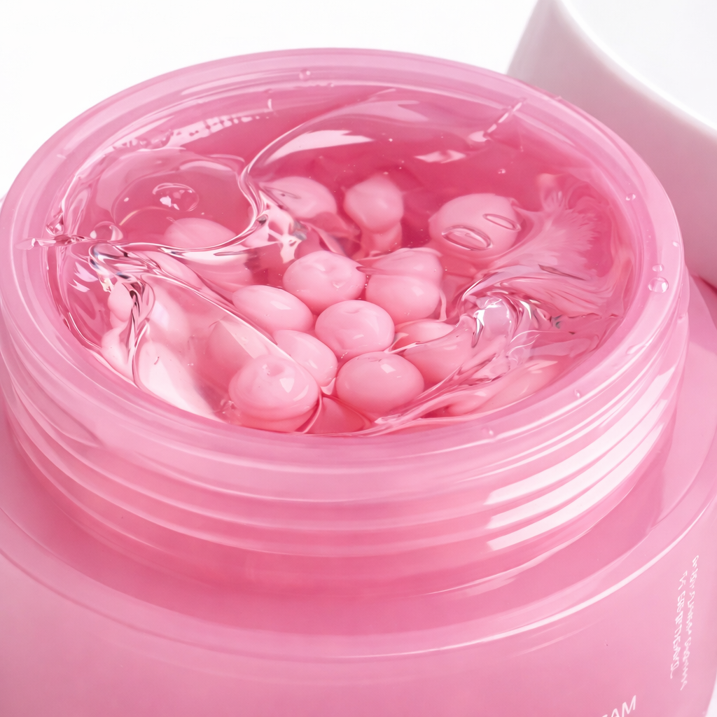 Pink Repair Glow Cream – Korean PDRN Collagen Capsules